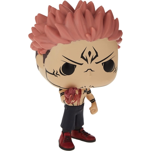Jujutsu Kaisen - Figurine POP & Buddy! Sukuna w/Heart (Glow-in-the-Dark) 9 cm