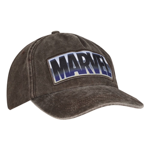 Marvel - Casquette hip hop Vintage Wash Logo Marvel