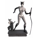 Batman The Animated Series - Statuette Femme Fatales Black & White Catwoman EU Exclusive 23 cm
