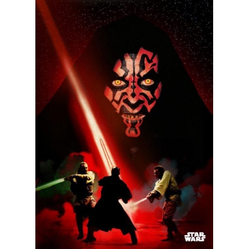 Star Wars - Poster en métal Darth Maul Duel