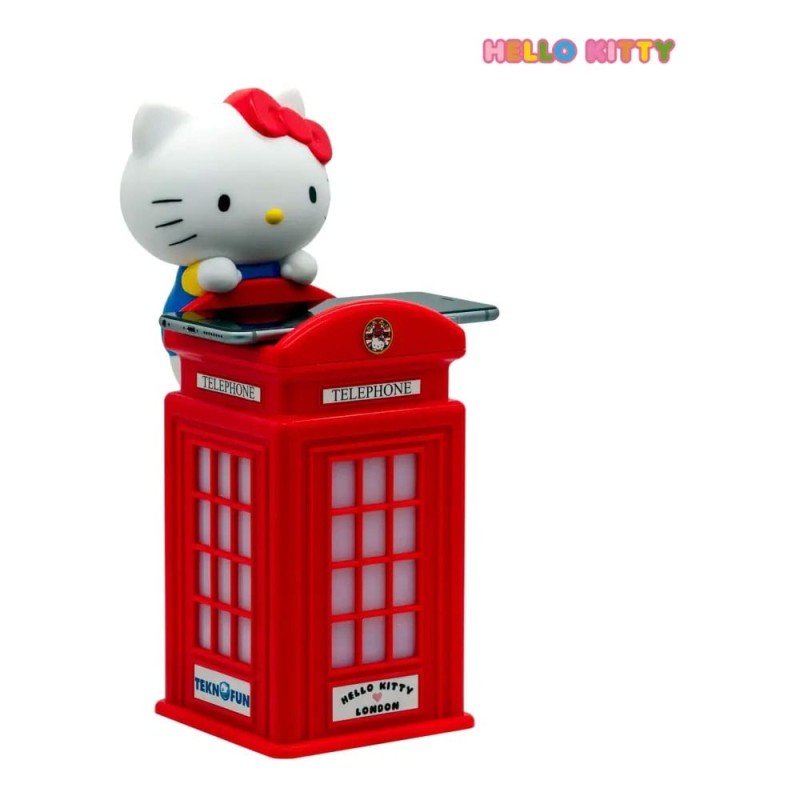 Hello Kitty - Chargeur sans fil et lampe pour smartphone  30 cm