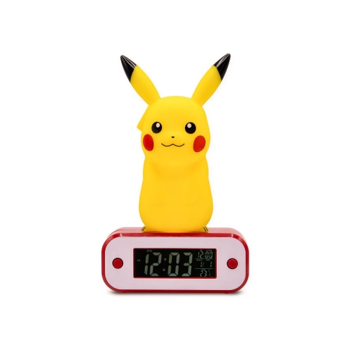Pokémon - Réveil lumineux Pikachu 18 cm