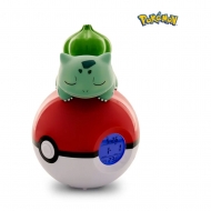Pokémon - Réveil lumineux Pokeball Bulbizarre 18 cm