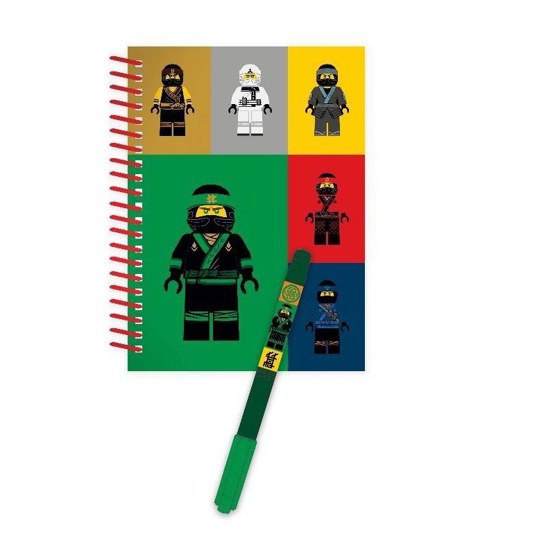 Lego - Cahier Lego Ninjago avec stylo