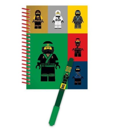 Lego - LEGO Ninjago Movie cahier avec stylo