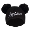 Mickey Mouse - Bonnet Double Pom