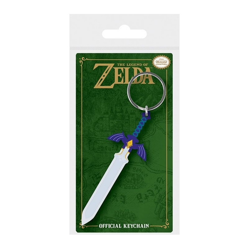 Legend of Zelda, The - Legend of Zelda porte-clÃ©s caoutchouc Master Sword 6 cm