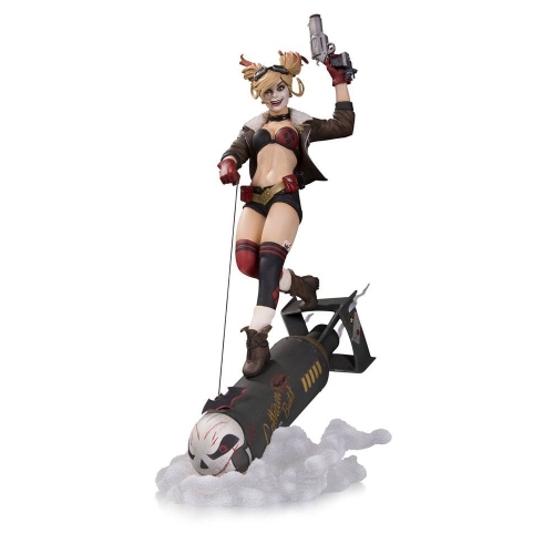 DC Comics Bombshells - Statuette 1/8 Deluxe Harley Quinn 37 cm