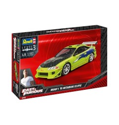 The Fast & Furious - Maquette Brian's 1995 Mitsubishi Eclipse