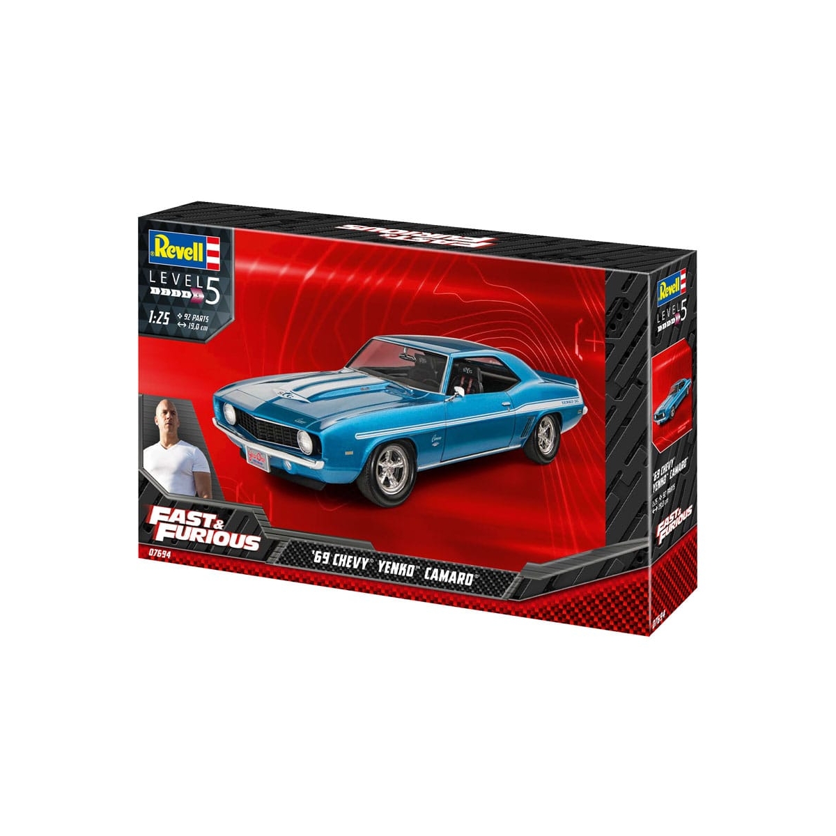 The Fast & Furious - Maquette 1969 Chevy Camaro Yenko - Figurine