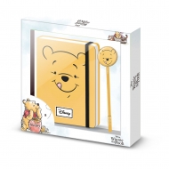 Winnie l'ourson - Set cadeau carnet de notes avec stylo Face