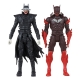 DC Direct Gaming - Figurines et comic book Batman Who Laughs & Red Death (Dark Nights Metal 1) 8 cm