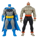 DC Direct Gaming - Figurines et comic book Batman (Blue) & Mutant Leader (Dark Knight Returns 1) 8 cm