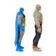 DC Direct Gaming - Figurines et comic book Batman (Blue) & Mutant Leader (Dark Knight Returns 1) 8 cm