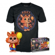 Five Nights at Freddy's - Set Figurine POP! et T-Shirt Balloon Foxy