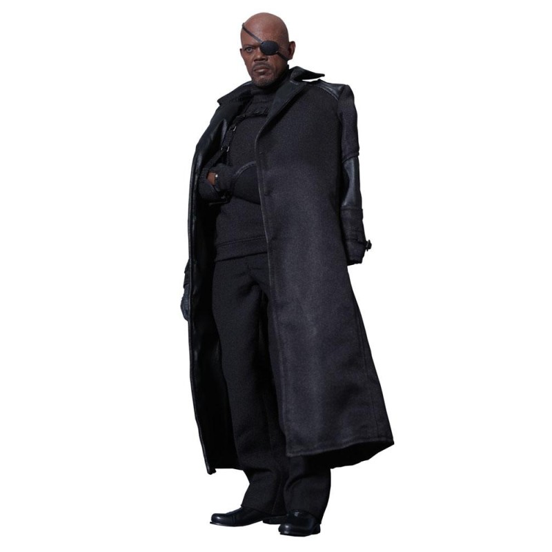 Captain America Le Soldat de l'hiver - Figurine Movie Masterpiece 1/6 Nick Fury 30 cm