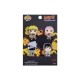 Naruto - Set 4 pin's émaillés POP! Pin Naruto Team 7 4 cm