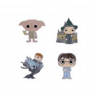 Harry Potter - Set 4 pin's émaillés POP! Pin Harry Potter Anniversary Chamber of Secrets 4 cm