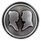 Star Wars - Cliks Badge Han Solo & Leia