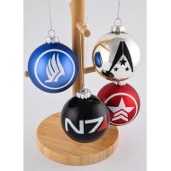 Mass Effect - Décoration sapin Glass Ball Ornament Set 12 cm