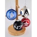 Mass Effect - Décoration sapin Glass Ball Ornament Set 12 cm