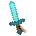Minecraft - Réplique mousse 1/1 Diamond Sword 65 cm