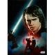 Star Wars - Poster en métal Anakin Duel 32 x 45 cm