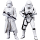 Star Wars Episode VII - Pack 2 statuettes ARTFX+ First Order Snowtrooper & Flametrooper 18 cm