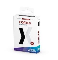 Ultimate Guard - 60 pochettes Cortex Sleeves format japonais Noir