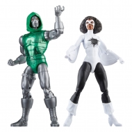 Avengers Marvel Legends - Figurines Captain Marvel vs. Doctor Doom 15 cm