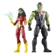 Avengers Marvel Legends - Figurines Skrull Queen & Super-Skrull 15 cm