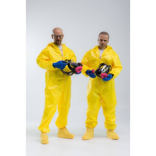 Breaking Bad - Figurines 1/6 Heisenberg & Jesse Pinkman Hazmat Suit 30 cm