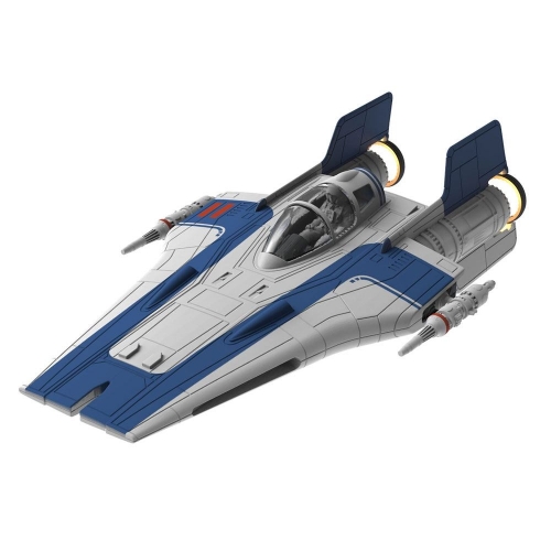 Star Wars - Maquette sonore et lumineuse Build & Play 1/44 Resistance A-Wing Fighter Blue