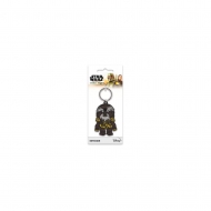 Star Wars - Porte-clés caoutchouc The Book of Boba Fett Krrsantan 6 cm