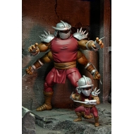 Les Tortues Ninja (Mirage Comics) - Figurine Shredder Clone & Mini Shredder (Deluxe) 18 cm