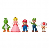 Super Mario Movie Nintendo Action Figurine de Peach de 13 cm de Haut,  articulée et extrêmement détaillée, avec Accessoire Inclus. Directement du  Film!