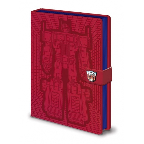 Transformers G1 - Carnet de notes Premium A5 Optimus Prime
