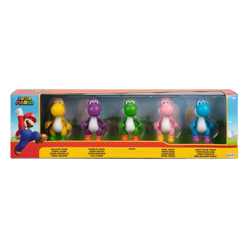 World of Nintendo - Assortiment figurines Yoshi Wave 2 6 cm