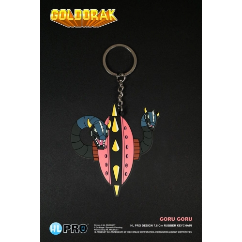 Goldorak - Porte-clés caoutchouc Goru Goru 7 cm