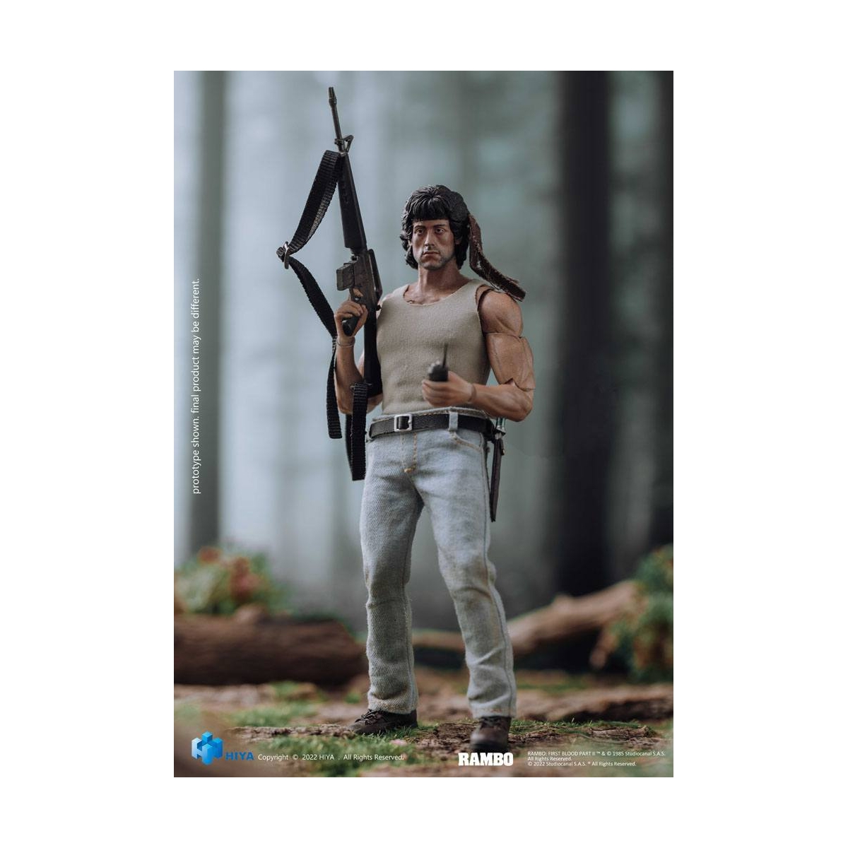 Rambo - Figurine 1/12 Exquisite Super John Rambo 16 cm - Figurine-Discount