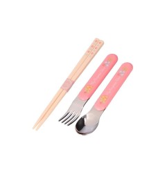 Mon voisin Totoro - Set baguettes et cuilerre et fourchette Mei & Totoro