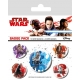 Star Wars Episode VIII - Pack 5 badges Icons
