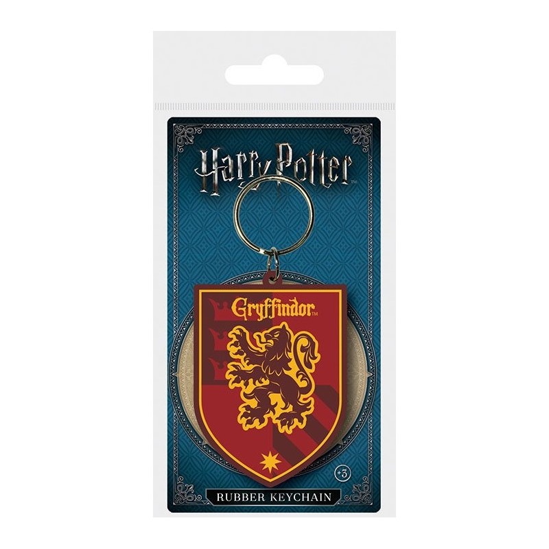 Harry Potter - Porte-clÃ©s caoutchouc Gryffindor 6 cm