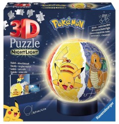 Pokémon - 3D Puzzle NightLight Puzzle Ball (72 pièces)