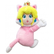 Super Mario - Peluche magnétique Cat Peach 19 cm
