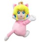 Super Mario - Peluche magnétique Cat Peach 19 cm