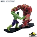 Avengers L'ère d'Ultron - Pack 2 figurines métal Hulk vs Hulkbuster 11 cm