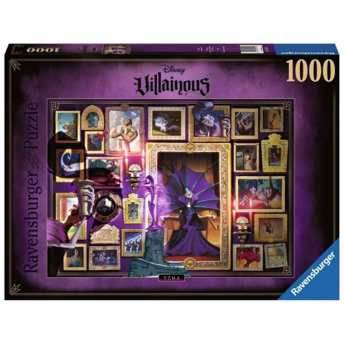 Disney Villainous - Puzzle Kuzco, l'empereur mégalo Yzma (1000 pièces)