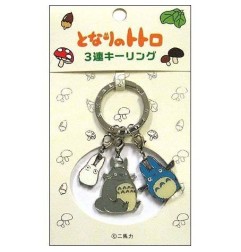 Studio Ghibli - Mon voisin Totoro porte-clÃ©s mÃ©tal Group A 10 cm