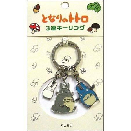 Studio Ghibli - Mon voisin Totoro porte-clÃ©s mÃ©tal Group A 10 cm